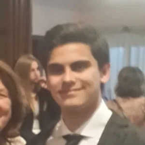 Agustín Queirolo in high school