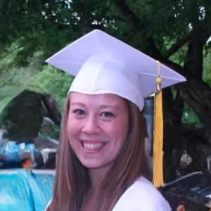 Anna Levin in high school