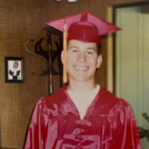 Ron Schneidermann in high school
