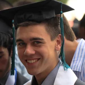 Sebastian Sandqvist in high school