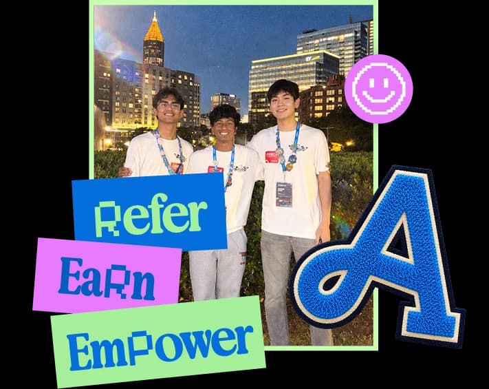 Refer. Earn. Empower. Acely Collective collage