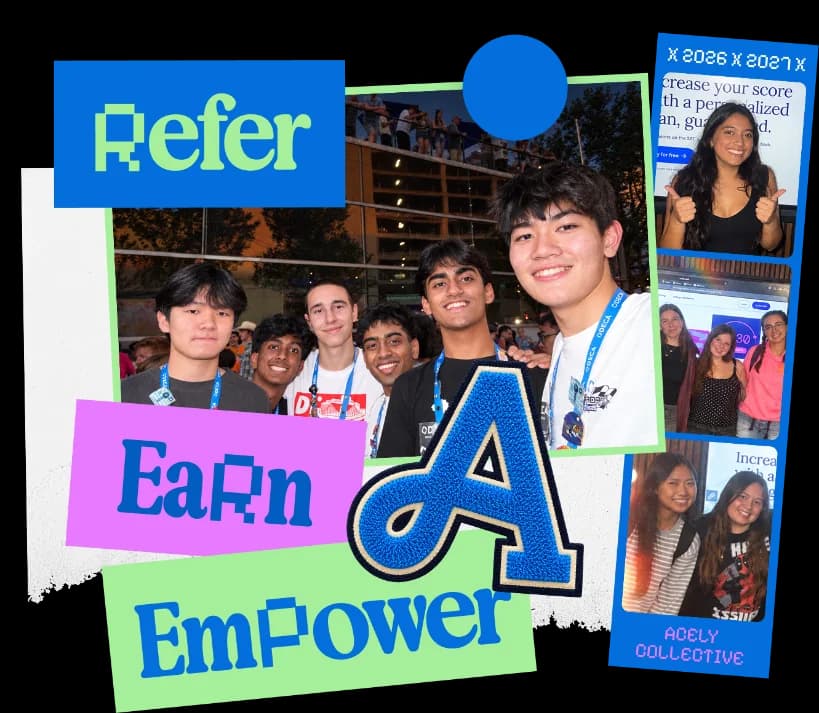 Acely Collective collage with student photos