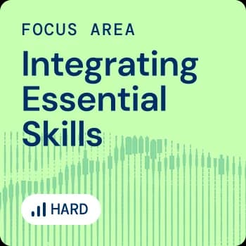 ACT focus area card with difficulty and practice guidance