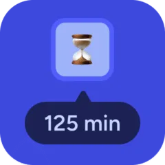 125 min: Shorter test length