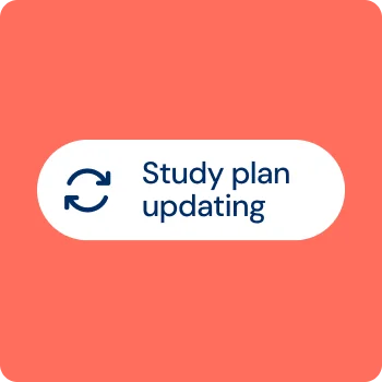 Acely ACT study plan updating with prioritized practice rounds