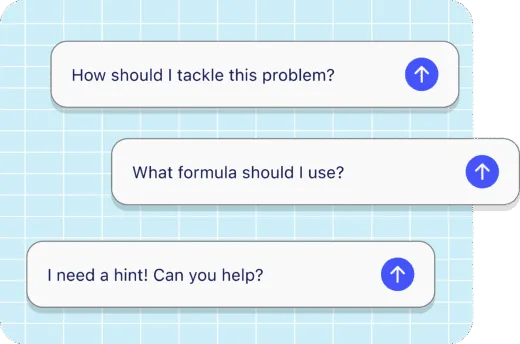 Hints and explanations interface