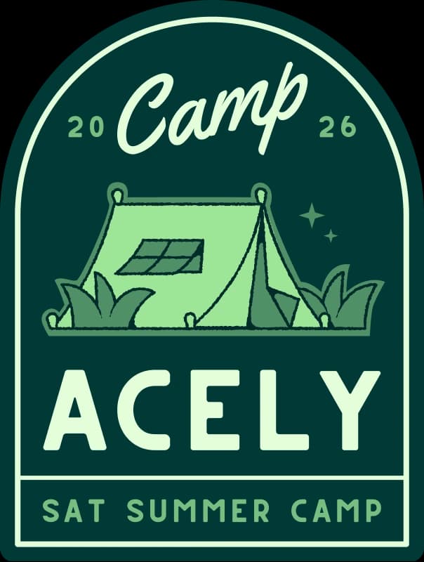 Camp Acely SAT Summer Camp badge