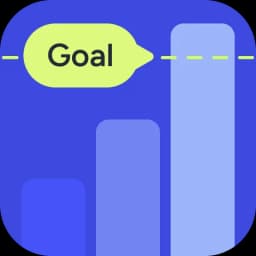 Progress dashboard with goal
