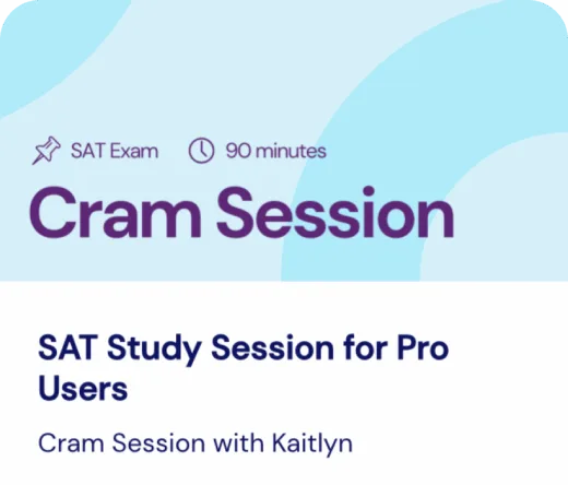 Acely live events graphic showing SAT and ACT prep cram sessions and study halls