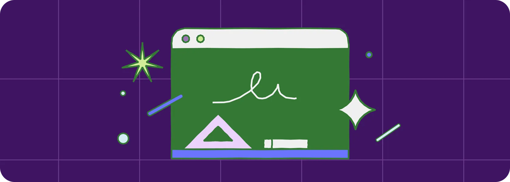 Desmos calculator interface with graph and tools