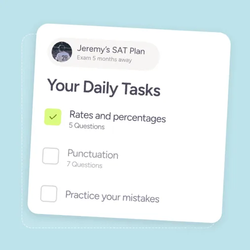 Day 1 study plan overview